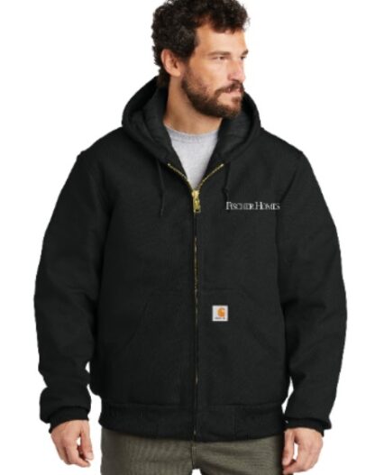 Carhartt ® Tall Quilted-Flannel-Lined Duck Active Jac