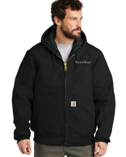 Carhartt ® Quilted-Flannel-Lined Duck Active Jac