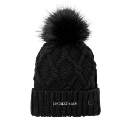 New Era ® Faux Fur Pom Beanie