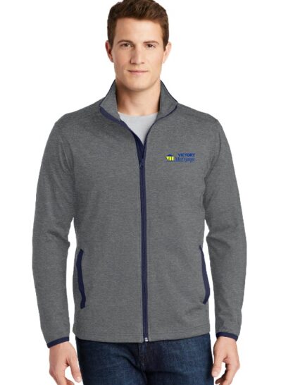 Sport-Tek® Sport-Wick® Stretch Contrast Full-Zip Jacket