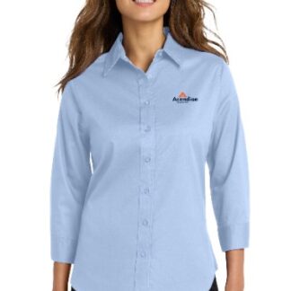 Port Authority® Women's 3/4-Sleeve Easy Care Shirt
